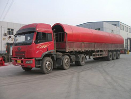rotary kiln delivery 
